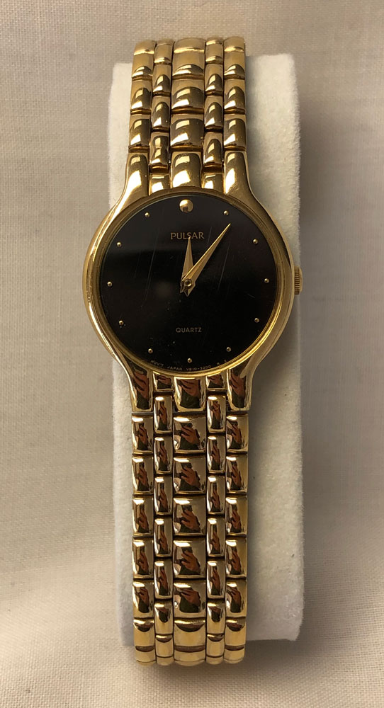 Womens Gold Pulsar - V810-0420 (Pre-Owned) - The Watch Cabinet