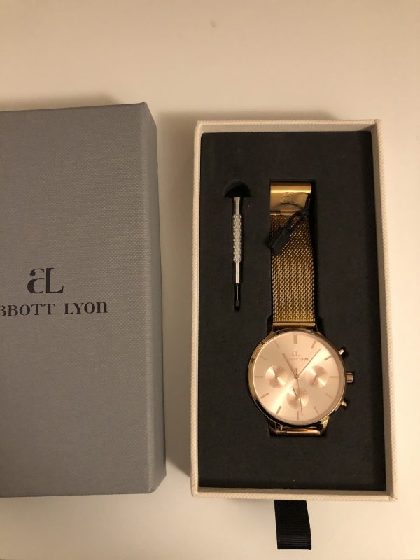 Abbott Lyon The Rose Gold Chain Nueva Watch The Watch Cabinet