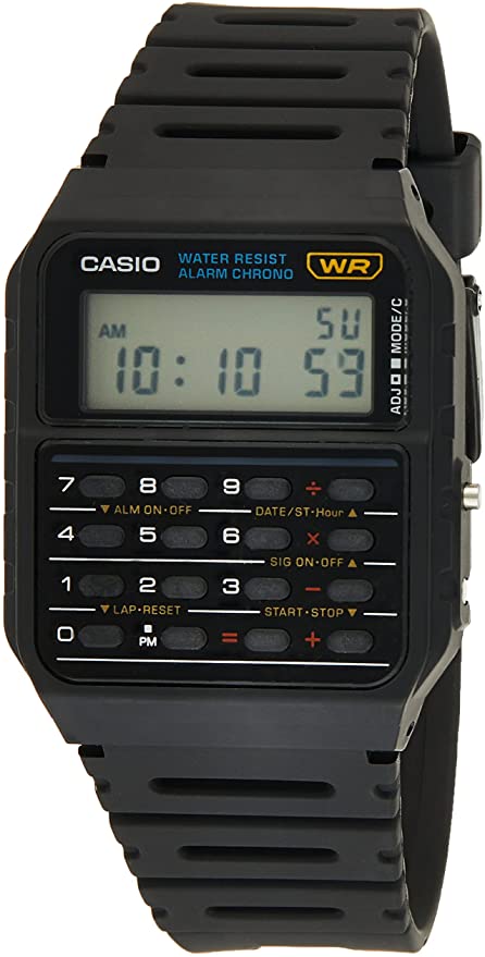 Casio CA53W-1 Vintage Men's Calculator Watch
